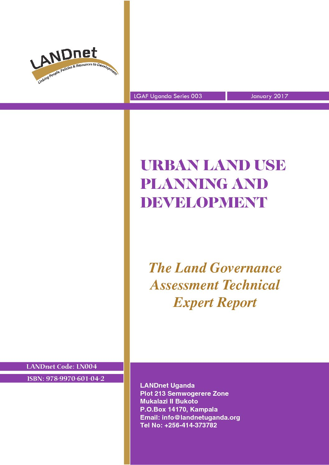 Urban Land Use Planning and Development