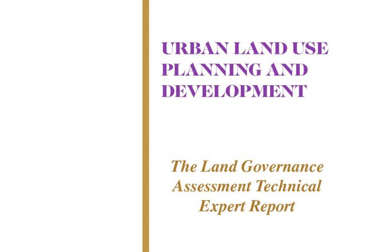 Urban Land Use Planning and Development