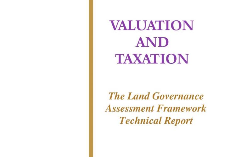Valuation and Taxation