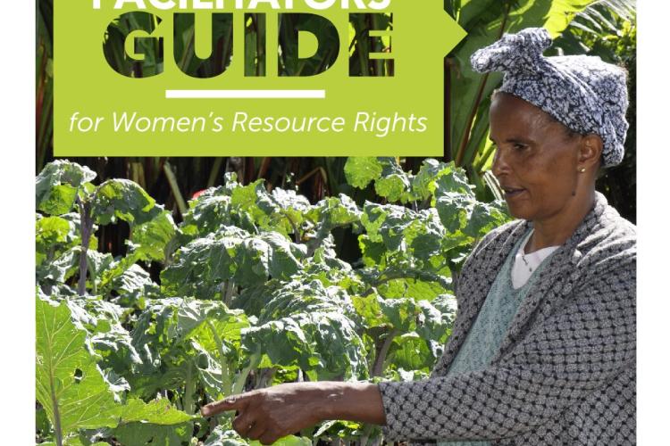 Facilitators' Guide for Women's Resource Rights